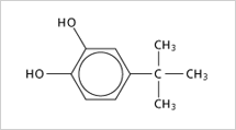 4-叔丁基邻苯二酚「DIC-TBC」分子结构式